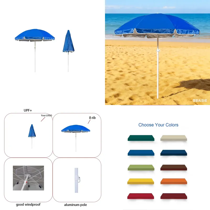 Outdoor Furniture Plus - Sombrilla de Jardín de Diseño Clásico
