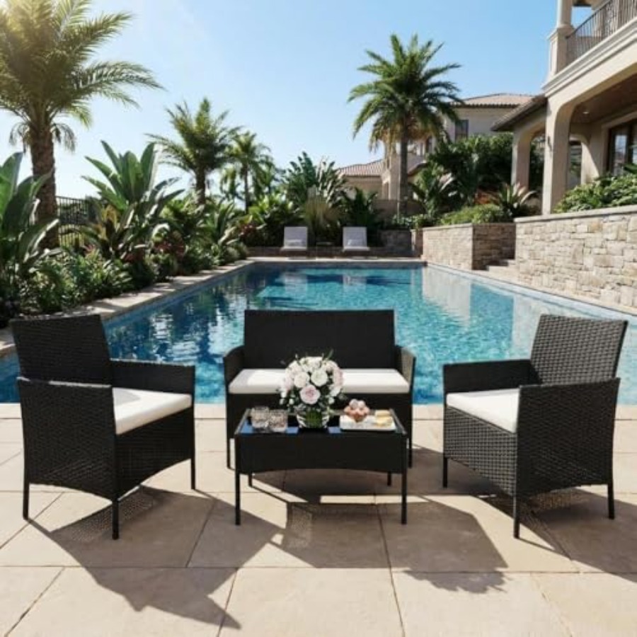 Outdoor Furniture Heavy Duty - Juego de muebles de patio de