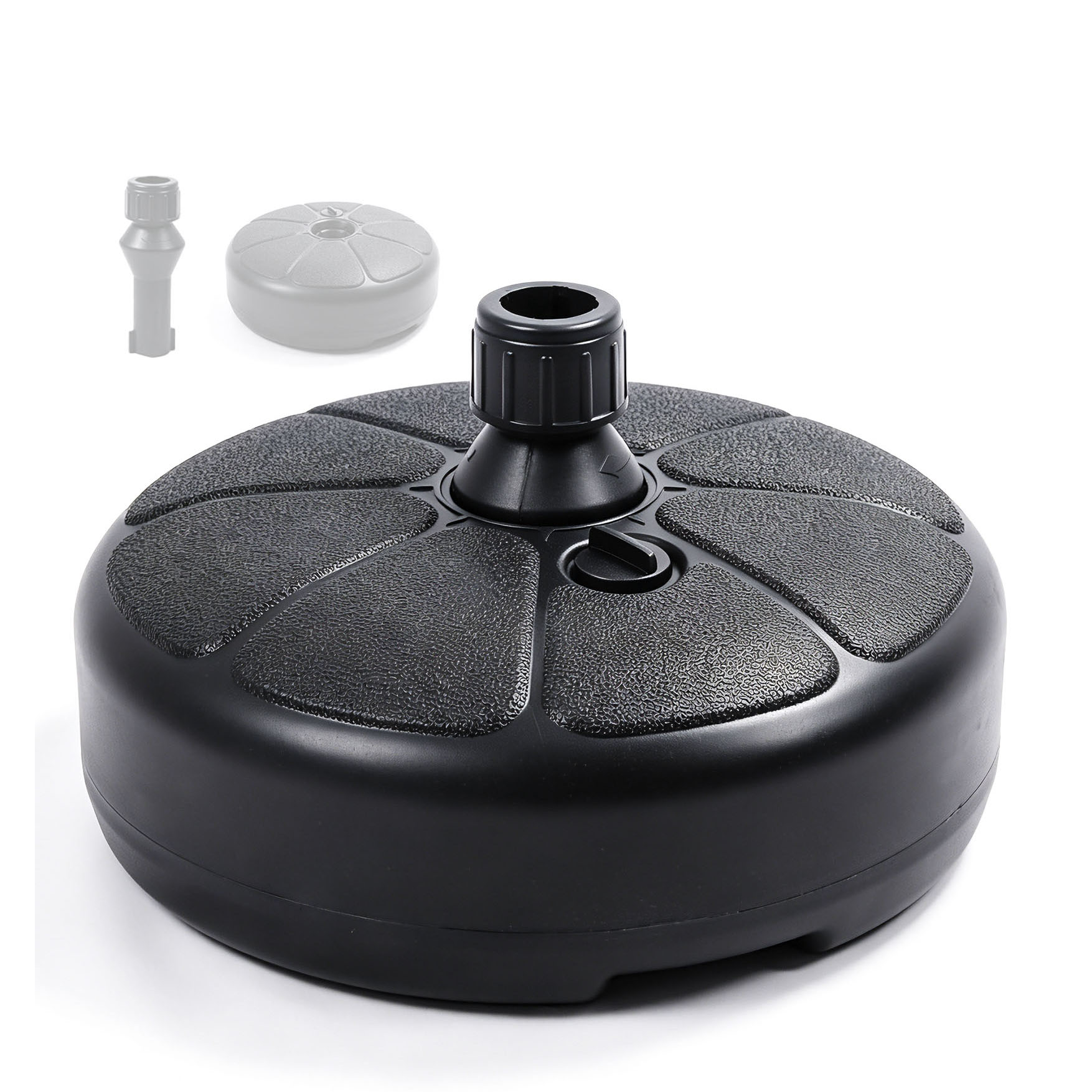 Outdoor Furniture Heavy Duty - Base de sombrilla rellenable con agua