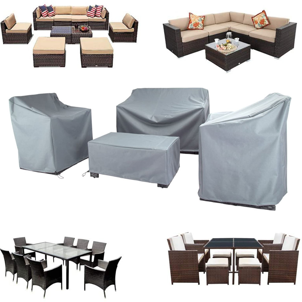 Outdoor Furniture Durable - Juego de fundas para muebles de