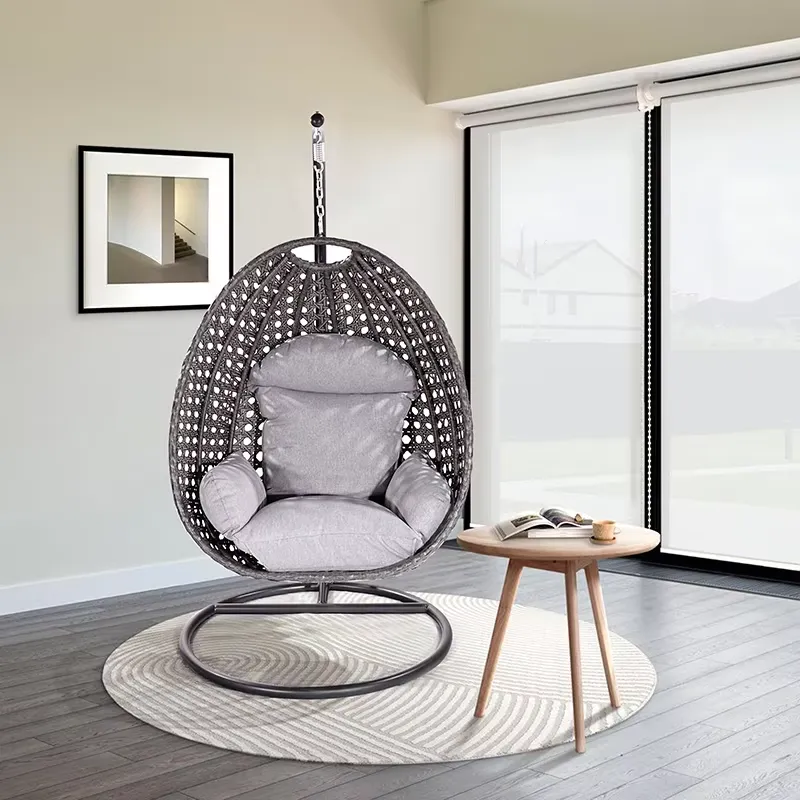 Garden Swing Chair - Muebles Colgantes de Mimbre y Metal