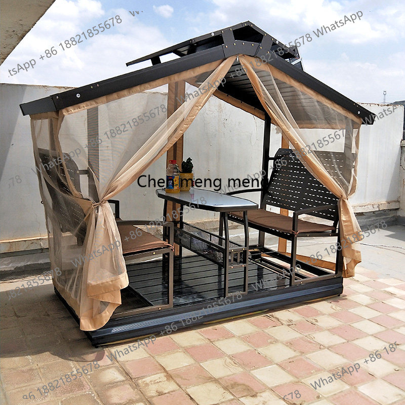 Garden Swing Chair - Gazebo de Jardín para Exteriores, Impermeable,