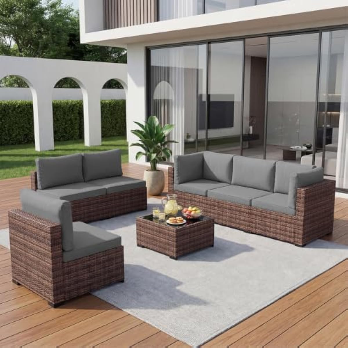 Conjunto de muebles de jardín  - Outdoor Furniture Plus reseña y precio
