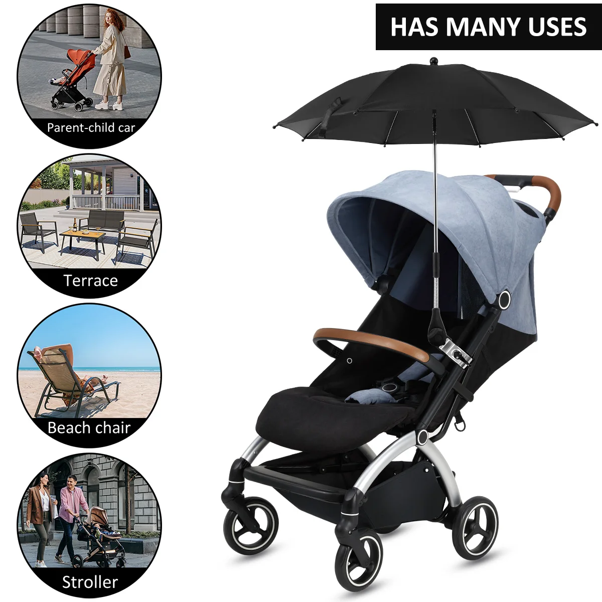 Paraguas para silla de playa P - Parasol Umbrella Large reseña y precio