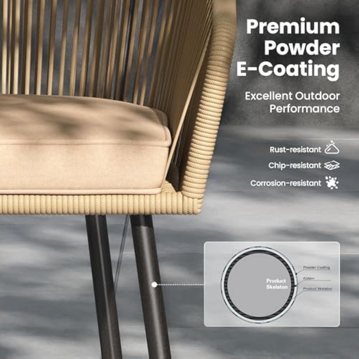 Conjunto moderno de comedor pa - Outdoor Furniture Plus reseña y precio