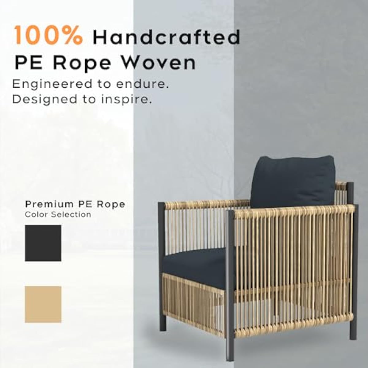 Conjunto de Mimbre Bohemio par - Outdoor Furniture Plus reseña y precio
