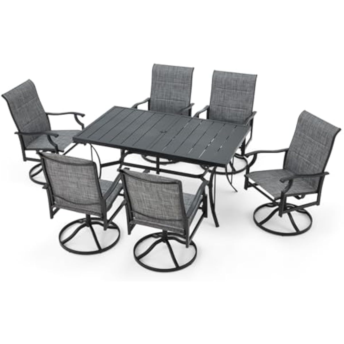 Juego de comedor moderno para  - Outdoor Furniture Plus reseña y precio