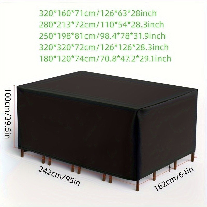 Juego de Fundas para Muebles d - Outdoor Furniture Covers reseña y precio