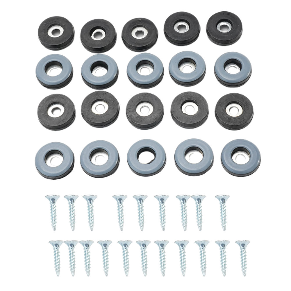 20 piezas deslizadores de mueb - Outdoor Furniture Glider reseña y precio