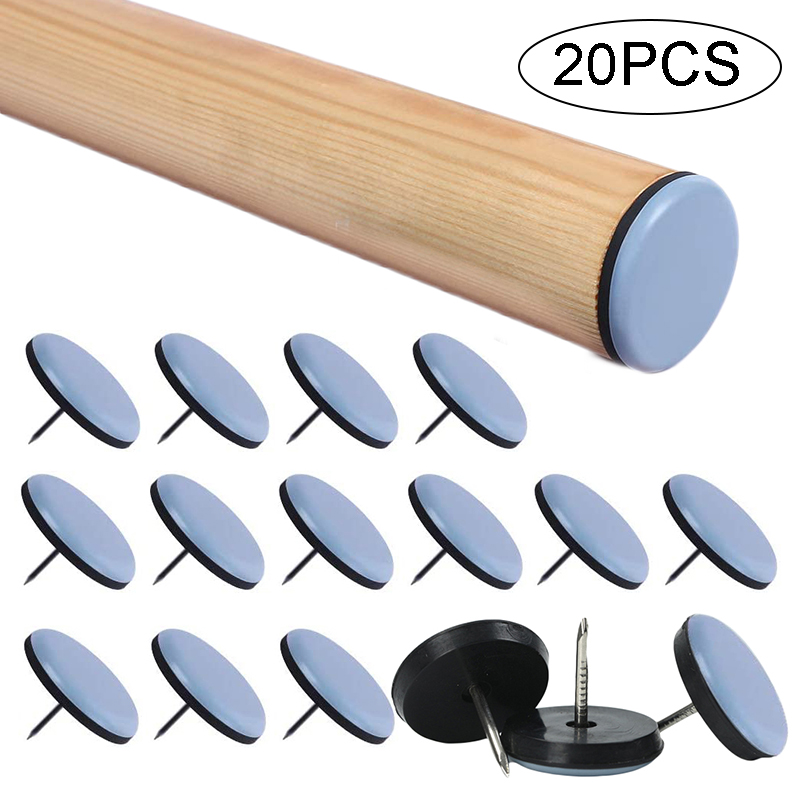 20 piezas deslizadores de pies - Outdoor Furniture Glider reseña y precio