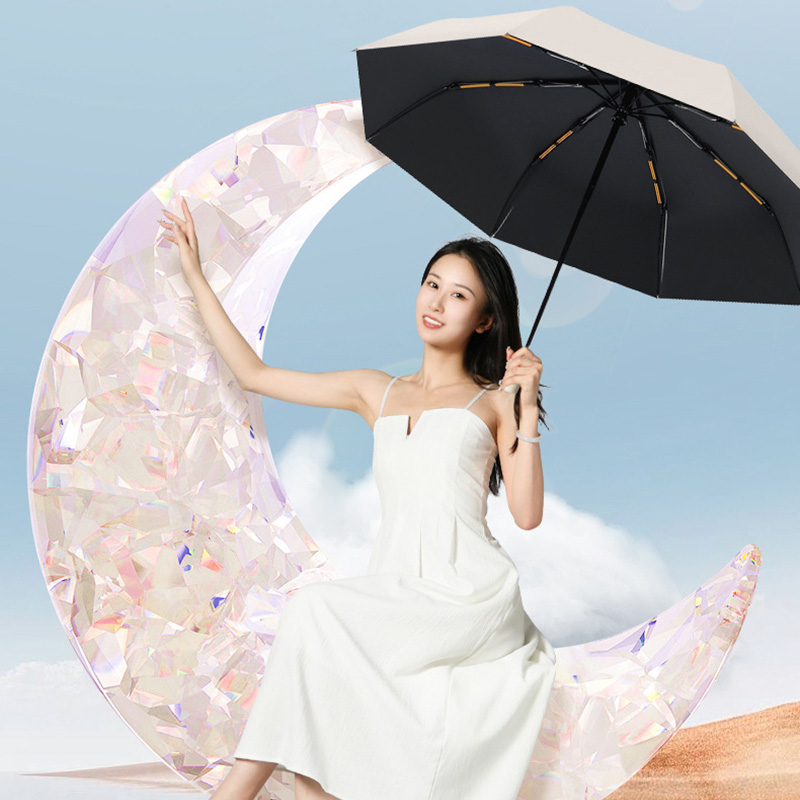 Paraguas automático 24 huesos  - Parasol Umbrella Large reseña y precio