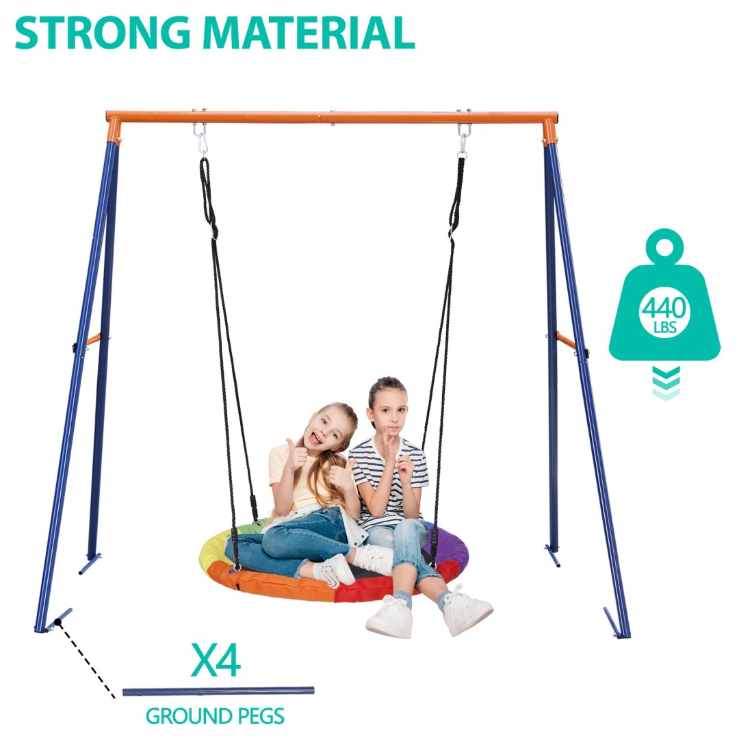 Soporte de Columpio de Alta Re - Outdoor Furniture Heavy Duty reseña y precio