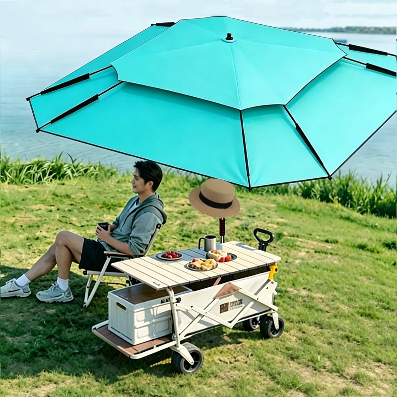 Sombrilla de Pesca Octogonal N - Parasol Umbrella Large reseña y precio